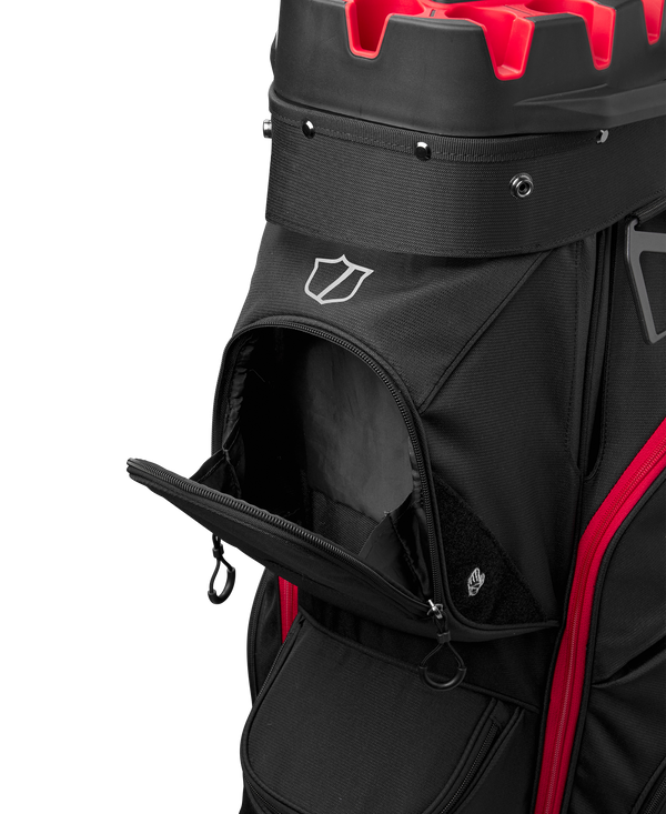 Poches de rangement et organisation du sac chariot Wilson iLock