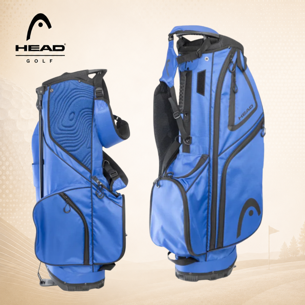 Sac trépied de golf Head Value bleu/noir sur le parcours