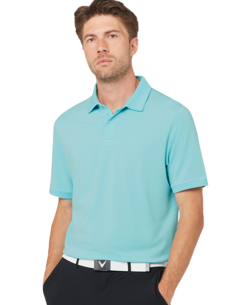 Polo Callaway In The Details – Détail de la technologie d'étirement des épaules Swing Tech