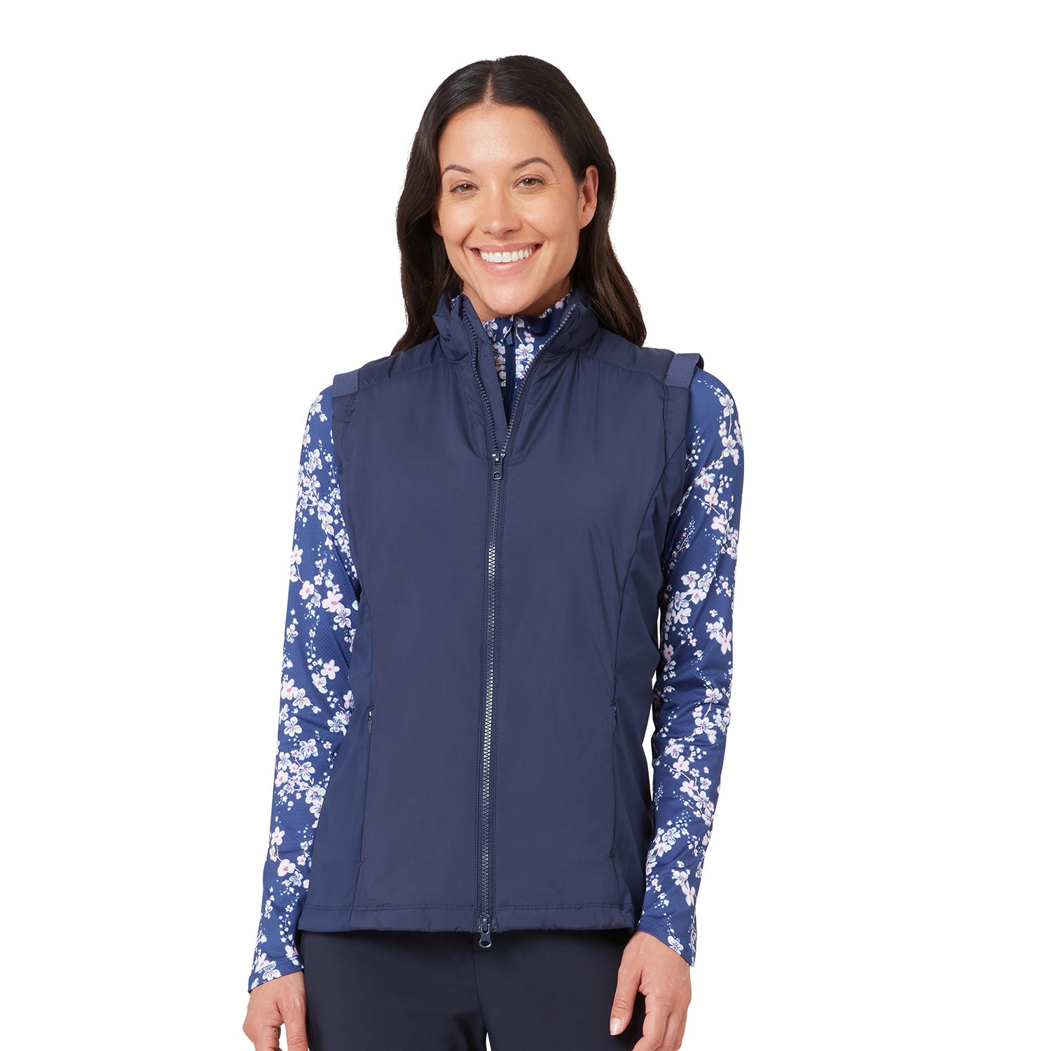 Gilet léger Primaloft Callaway pour femme Peacoat — vue de face
