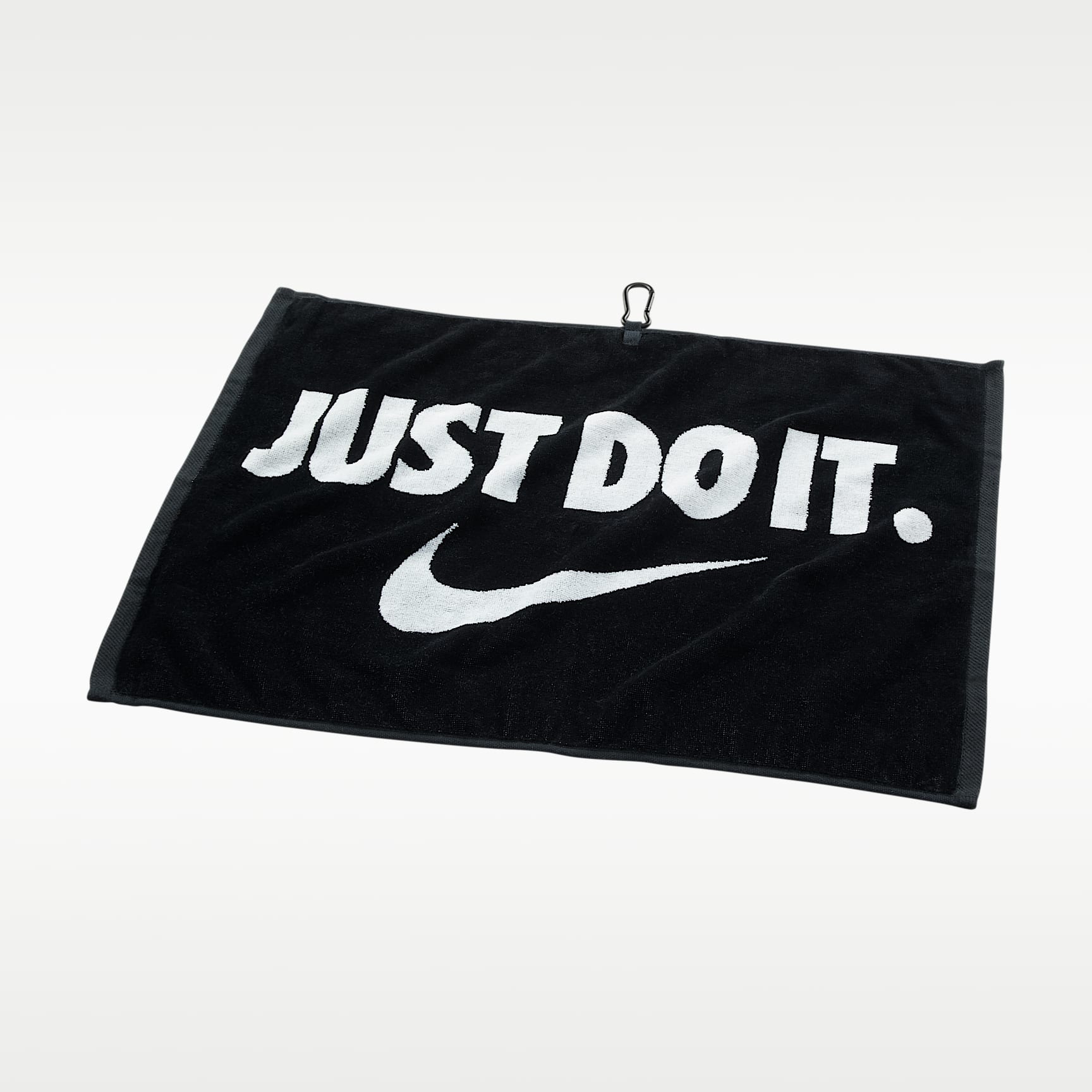 Serviette de golf Nike Performance avec clip mousqueton pour fixation au sac de golf