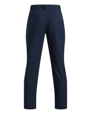 Pantalon UA Matchplay Boys – Vue de dos, Bleu