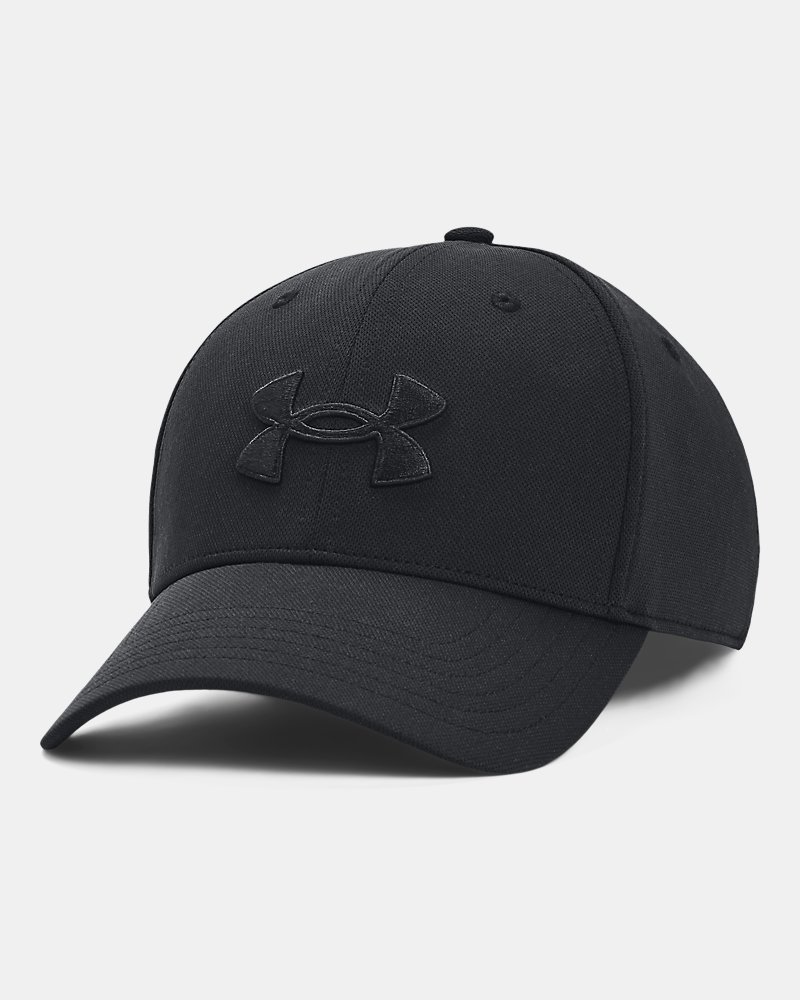 Casquette Under Armour Blitzing Low - vue de face, noire