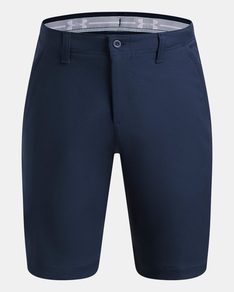Short Under Armour Matchplay pour garçons – Bleu – vue de face