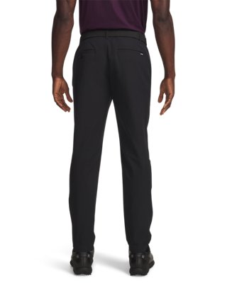 Pantalon fuselé Under Armour UA Matchplay – vue de dos, noir/blanc