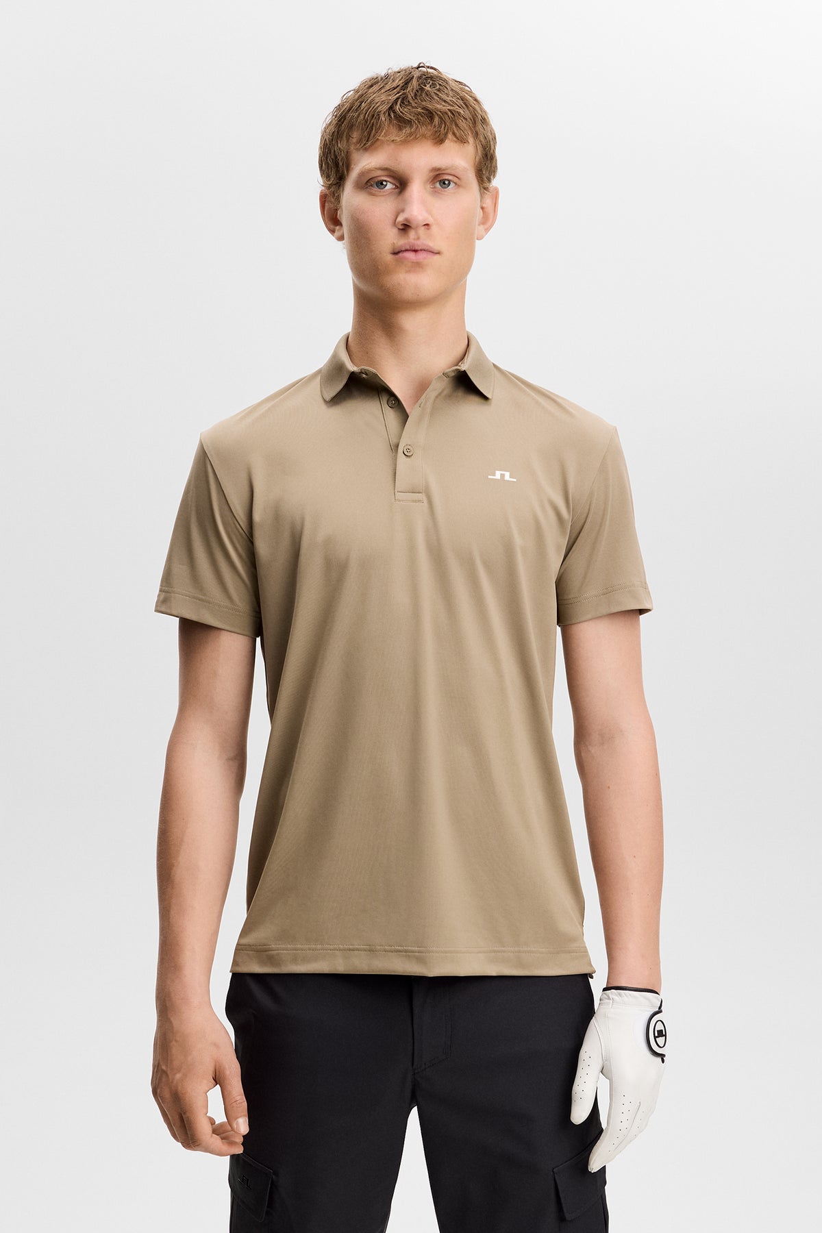 Polo J.Lindeberg Bridge Brindle – style performance sur le parcours