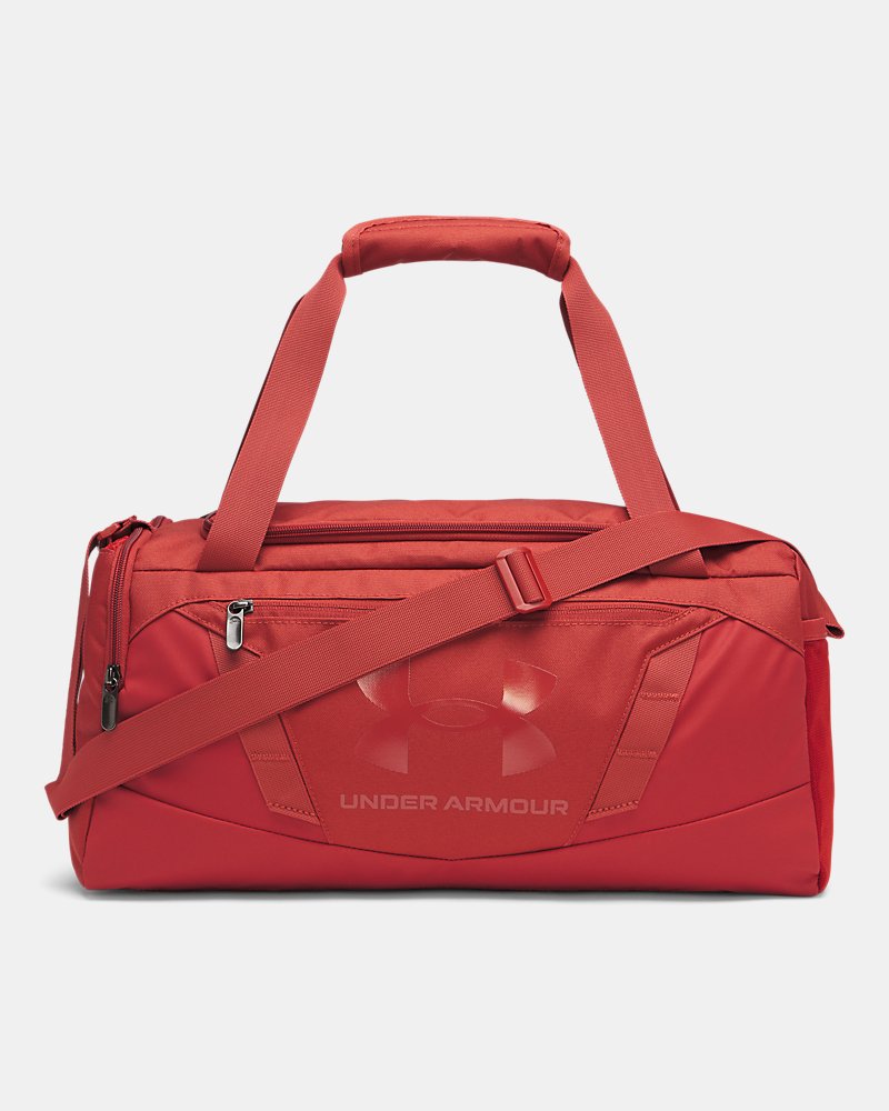 Vue de face du sac de sport UA Undeniable 5.0 XS en rose timide