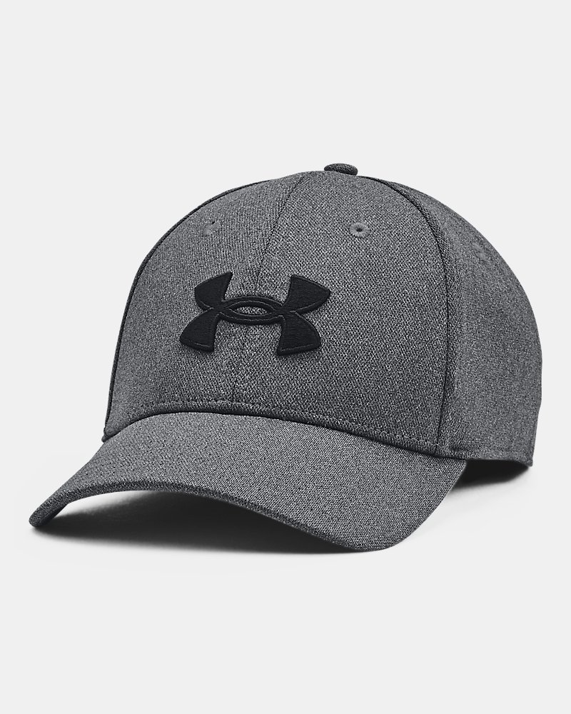 Casquette Under Armour Blitzing Low — vue de face gris foncé