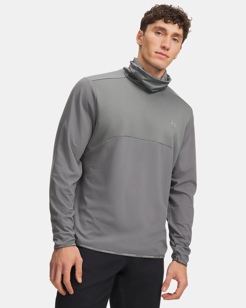 Under Armour Drive Funnel Neck – vue de face, vert argile
